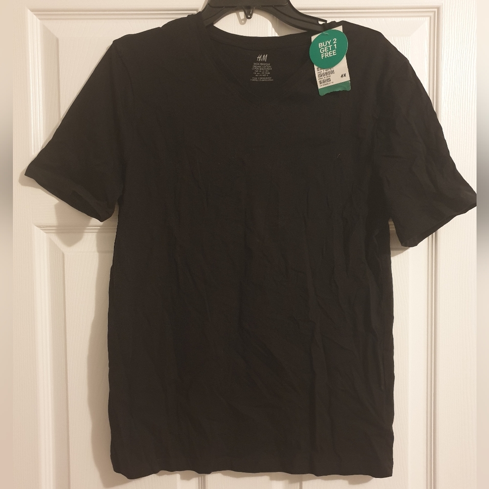 H&M black t-shirt 👕, sz 14+